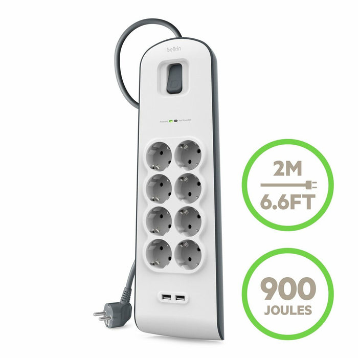 Защита от пренапрежение Belkin BSV804VF2M-V2