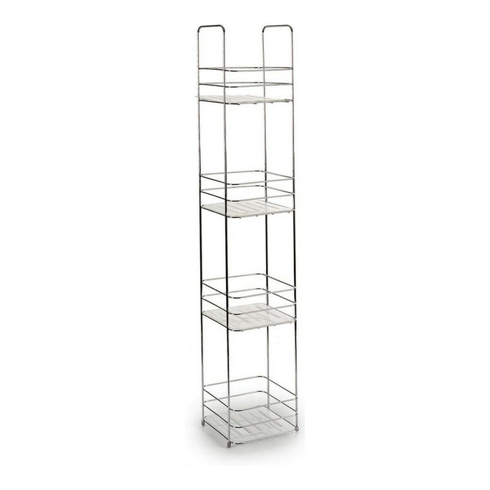 Стелажи за Баня Berilo W4870 W4870 Прозрачен Сребрист 16 x 86 x 16 cm