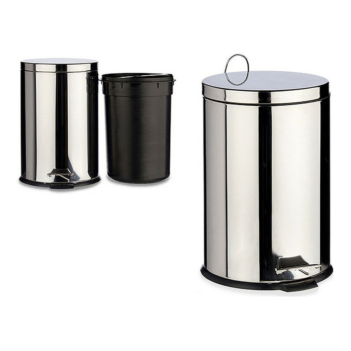 Кошче за боклук Berilo B0010-20L B0010-20L Сребрист Неръждаема стомана Стомана Пластмаса 20 L