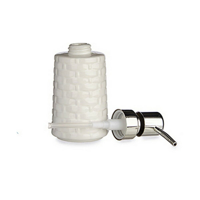 Дозатор за Сапун Berilo J912-A-BLANCO J912-A-BLANCO Бял Сребрист Керамика 150 ml (6 броя)