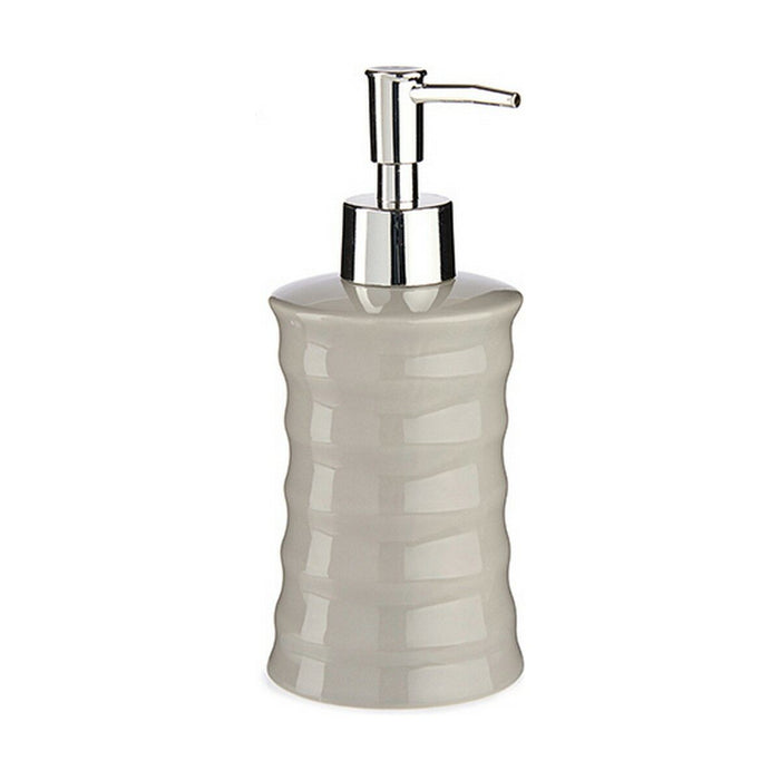 Дозатор за Сапун Berilo DW29108LP-G DW29108LP-G Сив Метал Керамика Вълни 260 ml (12 броя)