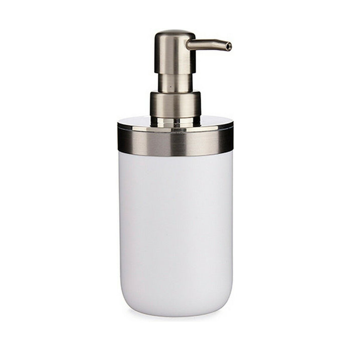 Дозатор за Сапун Berilo BP15-001-2 BP15-001-2 Бял Сребрист Пластмаса 350 ml 8 x 17 x 9 cm 9 x 17 x 8 cm (6 броя)