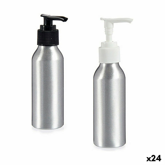 Дозатор за Сапун Berilo CH9979-1 CH9979-1 Сребрист Алуминий полипропилен 100 ml 4 x 13 x 5 cm 5 x 13 x 4 cm (24 броя)