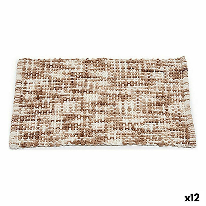 Подложка за баня Berilo ITEM NO.12 RUGS ITEM NO.12 RUGS Бежов 50 x 80 cm (12 броя)