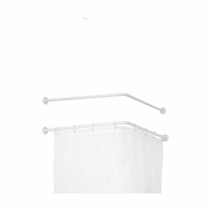 Релса за завеса Berilo B0769L B0769L Бял Алуминий 80 cm 5,5 x 96 x 11 cm Душ (24 броя)