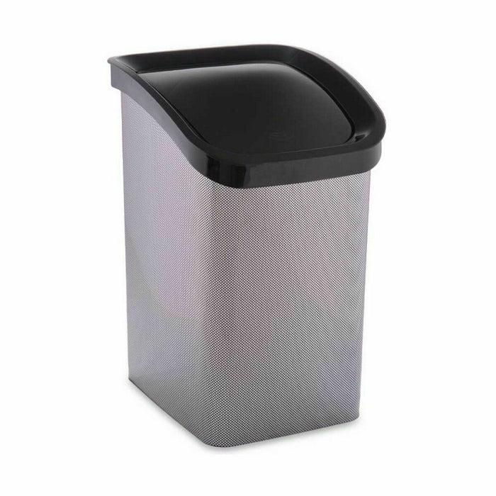 Кошче за боклук Berilo D093-2 D093-2 Тъмно сив Пластмаса 23 L Накланящ се (6 броя)
