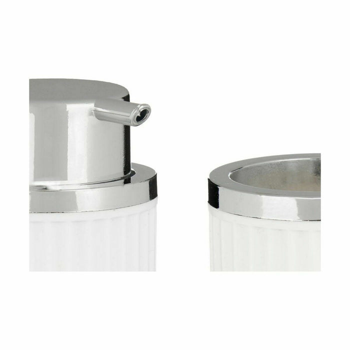 Комплект за Баня Berilo 3318-1 3318-1 Бял Пластмаса 10,5 x 16,5 x 15,5 cm (12 броя)