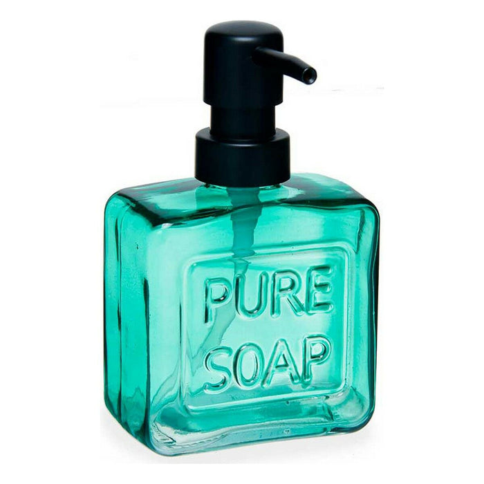 Дозатор за Сапун Berilo B7130-1-366 Pure Soap Зелен Кристал Пластмаса 250 ml 9 x 15 x 5 cm (12 броя)