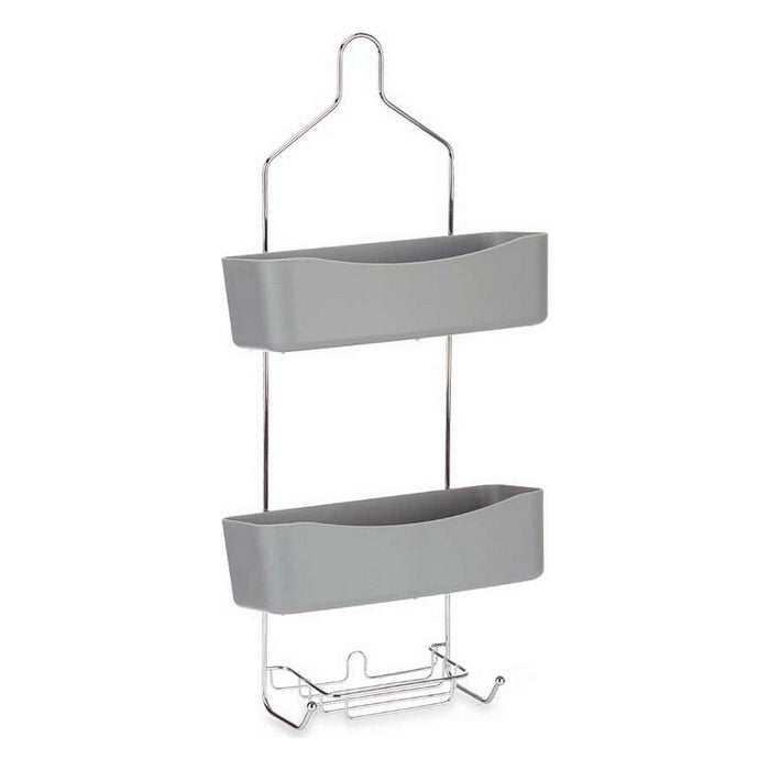 Стелажи за Баня Berilo W7072 - 383 W7072 - 383 Сив Метал Пластмаса 28 x 60 x 14 cm (6 броя)