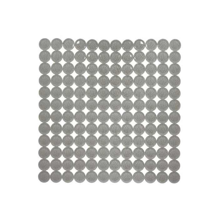 Нехлъзгаща се постелка за душ Berilo 90979 90979 Сив PVC 54 x 54 x 1 cm 6 x 55 x 6 cm (6 броя)