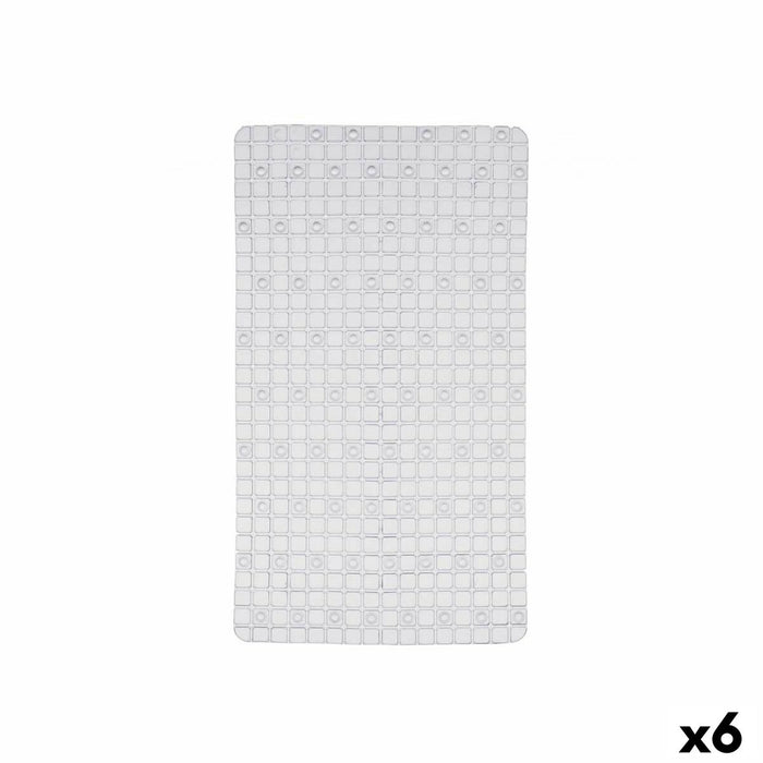 Нехлъзгаща се постелка за душ Berilo BM509 - 309 BM509 - 309 Прозрачен PVC 6 x 38 x 6 cm 67,7 x 38,5 x 0,7 cm 38,6 x 45 x 6 cm К