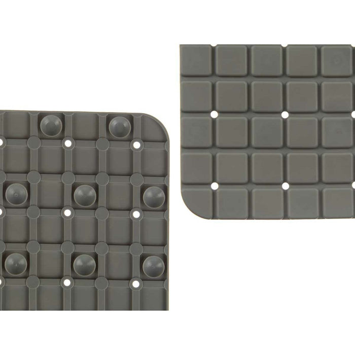 Нехлъзгаща се постелка за душ Berilo BM509S -315 BM509S -315 Сив PVC 6 x 50 x 6 cm 50,3 x 50,3 x 0,7 cm Картини (6 броя)
