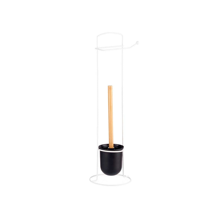 Поставка за Тоалетна Хартия Berilo W2930APB - 406 W2930APB - 406 Бял 17 x 57 x 16,5 cm (6 броя)