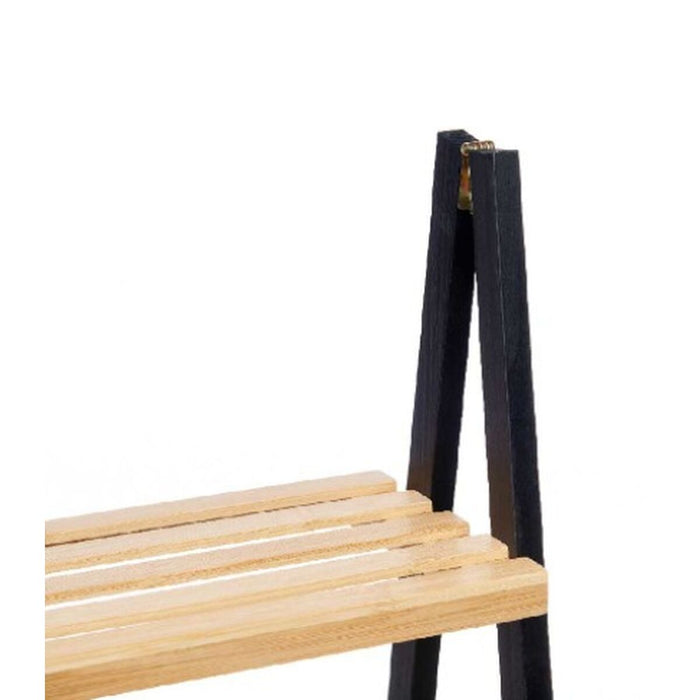 Стелажи за Баня Berilo WR5504-3-430 WR5504-3-430 Черен Естествен 40,3 x 81,5 x 30 cm
