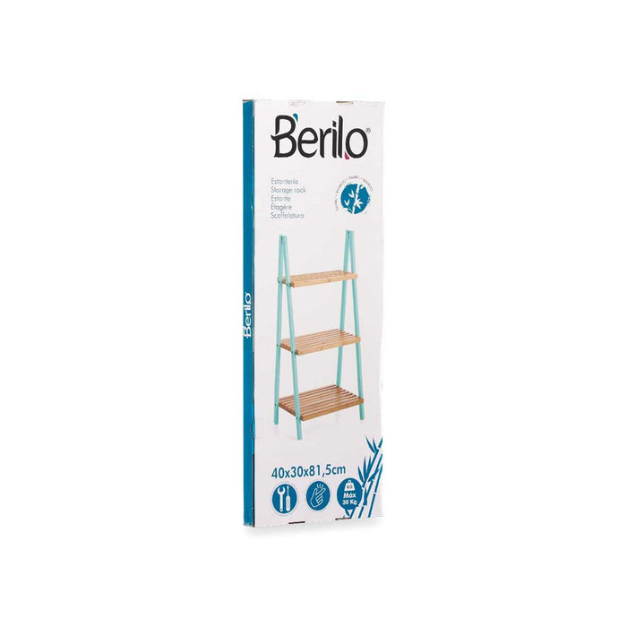 Стелажи за Баня Berilo WR5504-3-432 WR5504-3-432 Естествен Мента 40,3 x 81,5 x 30 cm