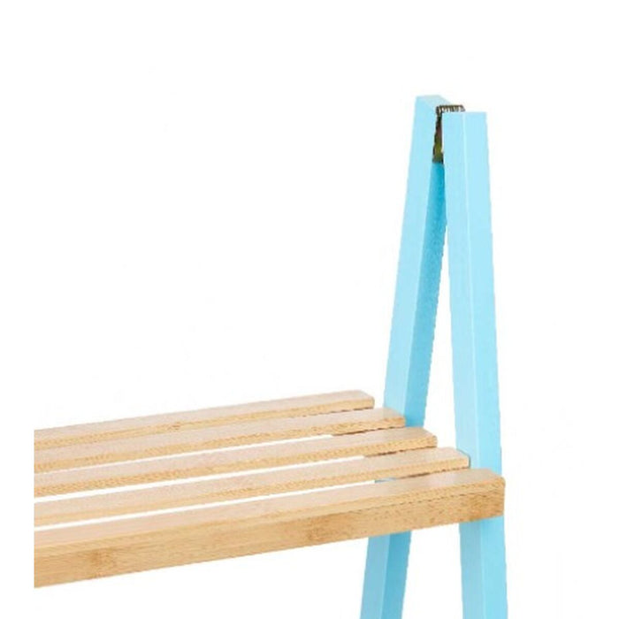 Стелажи за Баня Berilo WR5504-3-433 WR5504-3-433 Син Естествен 40,3 x 81,5 x 30 cm