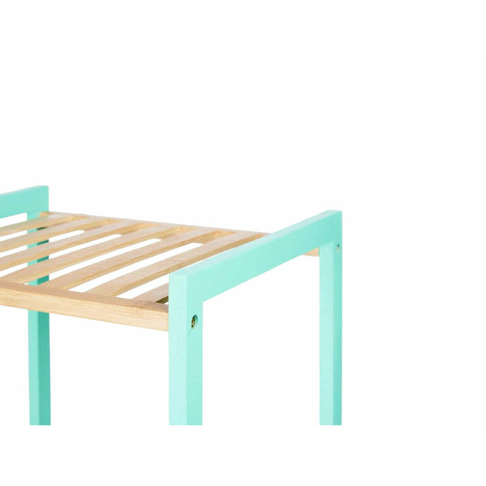 Стелажи за Баня Berilo WR5503-4-461 WR5503-4-461 Естествен Мента 35 x 30 x 100 cm 35,2 x 100,2 x 30,2 cm