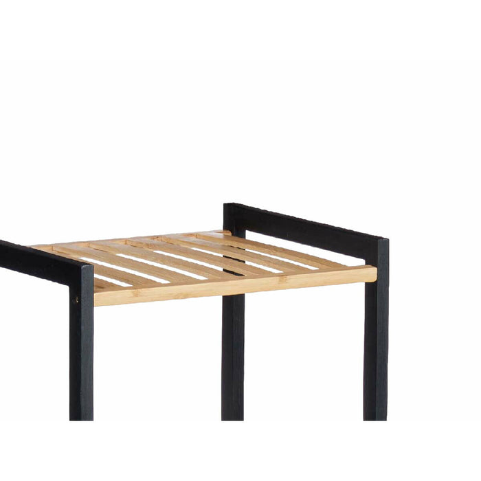 Стелажи за Баня Berilo WR5503-3-464 WR5503-3-464 Черен Естествен 35 x 30 x 70 cm 35,2 x 70 x 30,2 cm
