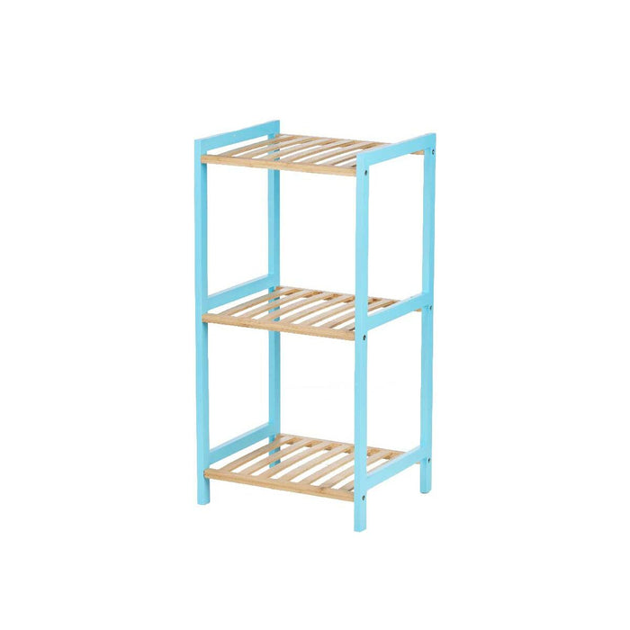 Стелажи за Баня Berilo WR5503-3-467 WR5503-3-467 Син Естествен 35 x 30 x 70 cm 35,2 x 70 x 30,2 cm