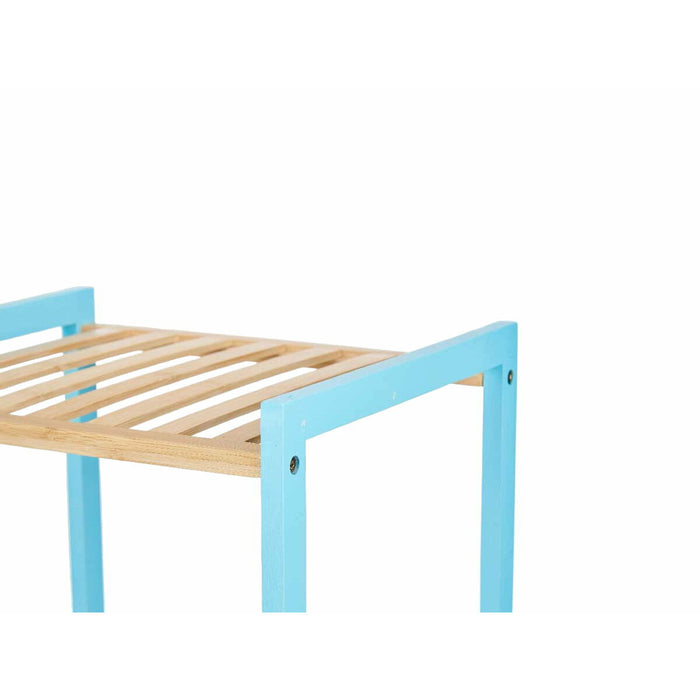 Стелажи за Баня Berilo WR5503-3-467 WR5503-3-467 Син Естествен 35 x 30 x 70 cm 35,2 x 70 x 30,2 cm