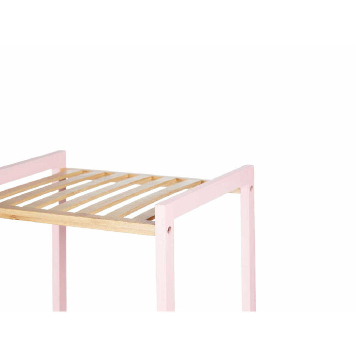 Стелажи за Баня Berilo WR5503-3-468 WR5503-3-468 Розов Естествен 35 x 30 x 70 cm 35,2 x 70 x 30,2 cm