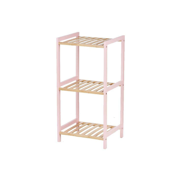 Стелажи за Баня Berilo WR5503-3-468 WR5503-3-468 Розов Естествен 35 x 30 x 70 cm 35,2 x 70 x 30,2 cm