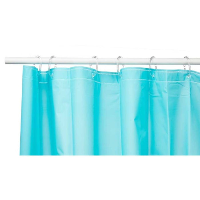 Душ завеса Berilo SC-MIX-01-BLUE SC-MIX-01-BLUE Син полиетилен EVA 180 x 180 cm (12 броя)