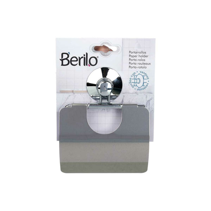 Поставка за Тоалетна Хартия Berilo W3100-13 W3100-13 Метал Стомана ABS 13,5 x 17 x 3 cm (12 броя)