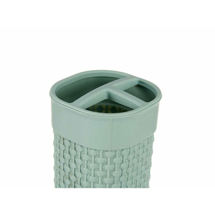Комплект за Баня Berilo PP-107-3 PP-107-3 Зелен Пластмаса 16,5 x 9 x 22,8 cm (12 броя)