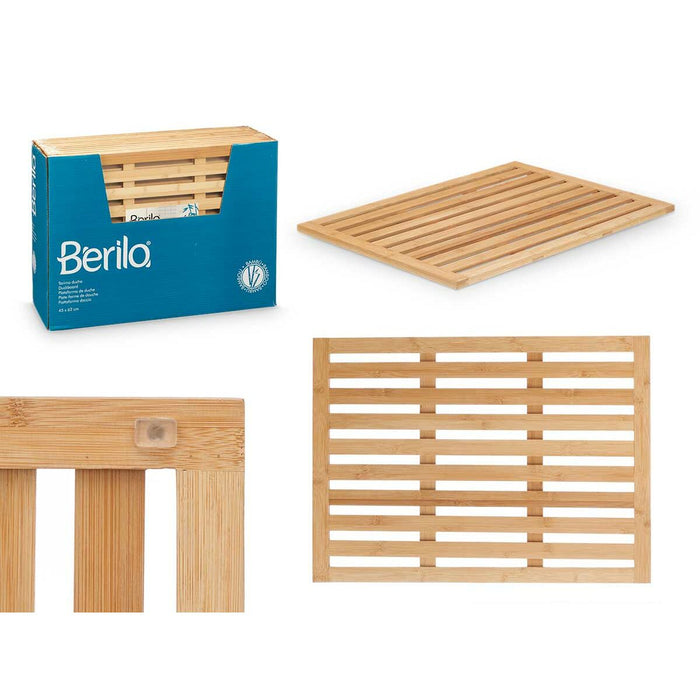 Подложка за баня Berilo BM632-6245 BM632-6245 Естествен Бамбук 62 x 2 x 45 cm 45 x 62 x 62 cm (12 броя)
