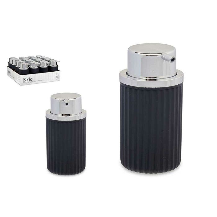 Дозатор за Сапун Berilo 3236-3 3236-3 Антрацит Пластмаса 420 ml 7 x 14,5 x 8,5 cm (16 броя)