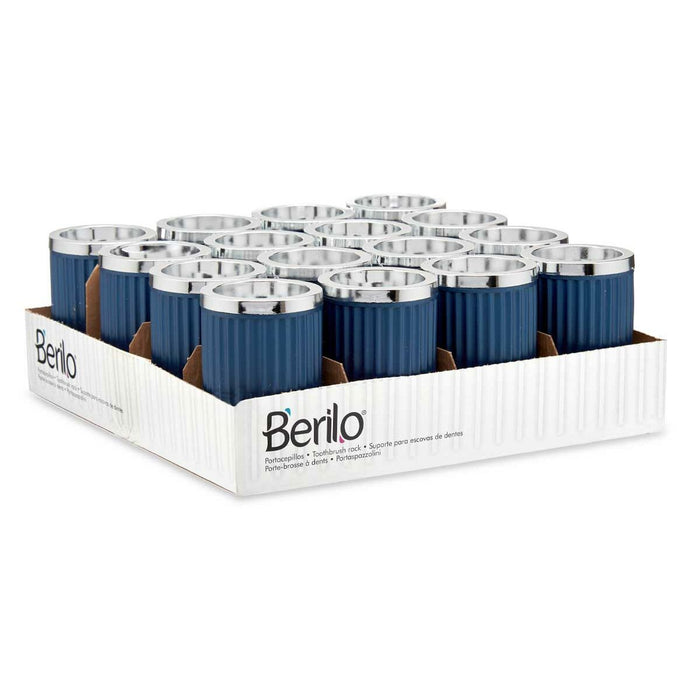 Чаша Berilo 3436-5 3436-5 Син Пластмаса 7,5 x 11,5 x 7,5 cm (16 броя)