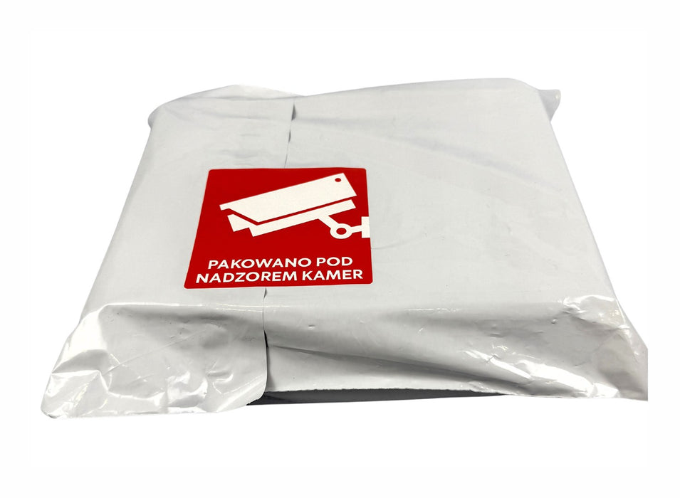 BSTech Self-adhesive label ‘Packed under camera surveillance’ 80x80 mm 1000 pcs.