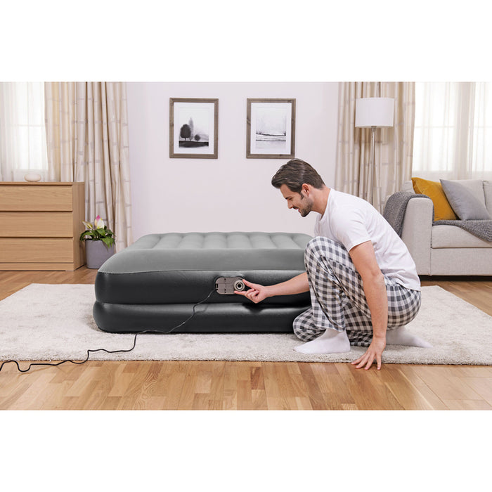 НАДУВАЕМ МАТРАК 203X152X46CM С ПОМПА BESTWAY 67403