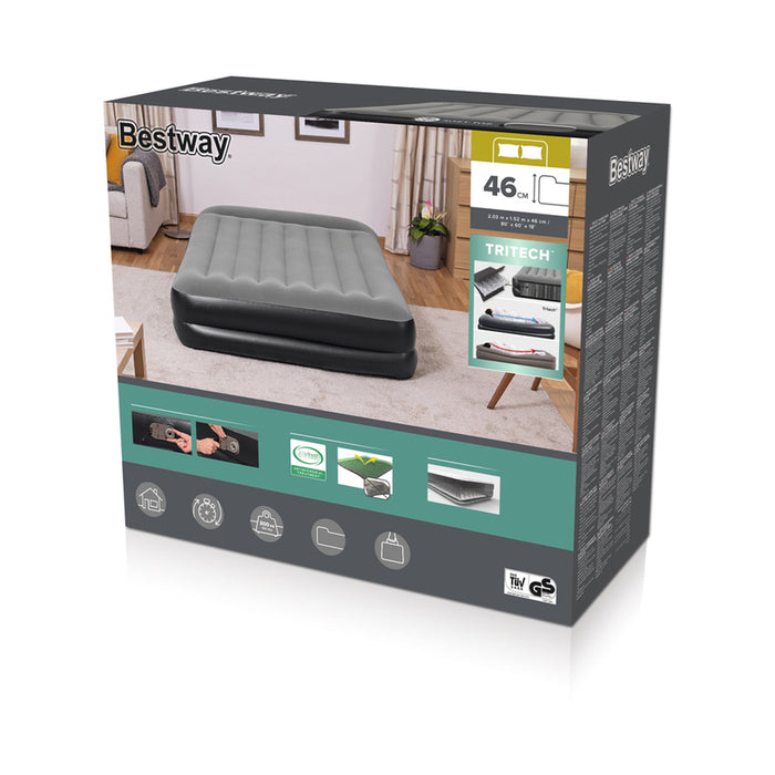 НАДУВАЕМ МАТРАК 203X152X46CM С ПОМПА BESTWAY 67403