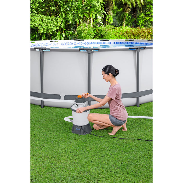 ФИЛТЪРНА ПОМПА ЗА БАСЕЙН 3028L/H С ПЯСЪК ИЛИ POLYSPHERE BESTWAY 58515