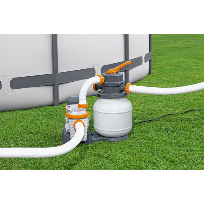 ФИЛТЪРНА ПОМПА ЗА БАСЕЙН 5678L/H С ПЯСЪК BESTWAY 58497