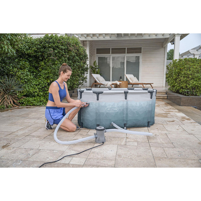 ЛЕДЕНА ВАНА 150X90X65CM ЛЕДЕНА БАНЯ BESTWAY 6002N