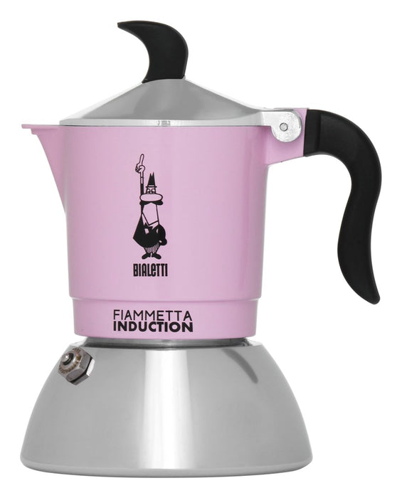 Bialetti 6585 Мока тенджера 0,09 L Черна, Розова, Сребриста