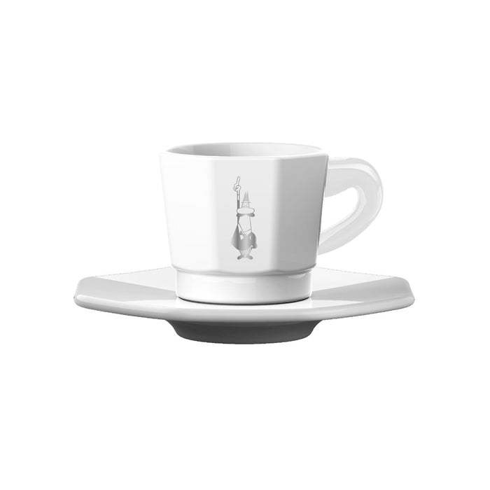 Bialetti RTATZ402 чаша бяло кафе 4 бр.