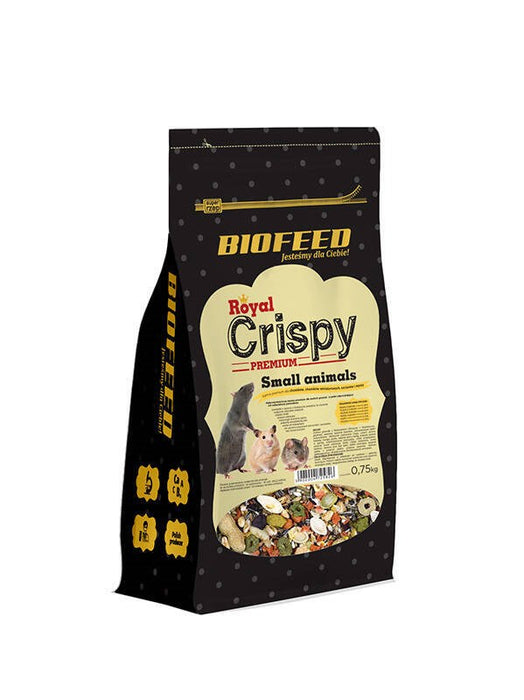 BIOFEED Royal Crispy Premium Small Animals - храна за гризачи - 750гр