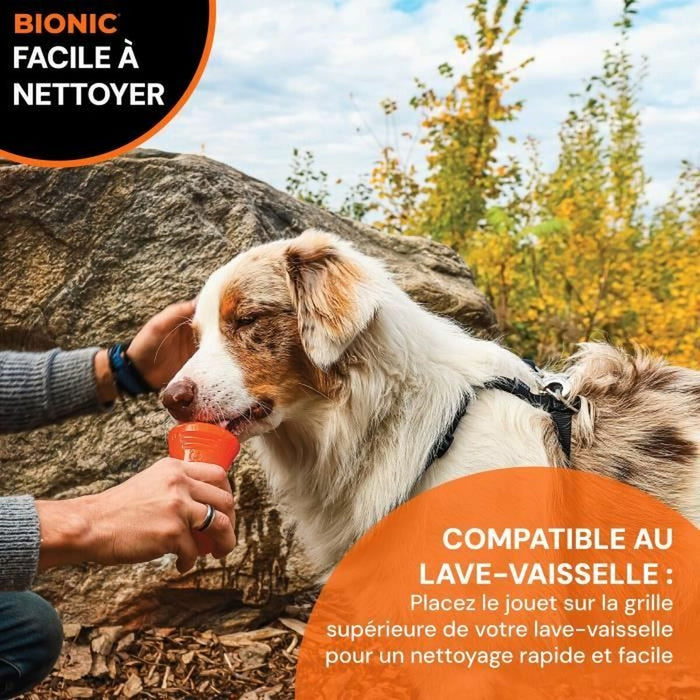 Играчка за Кучета Bionic Urban stick Оранжев 12 cm M Кост