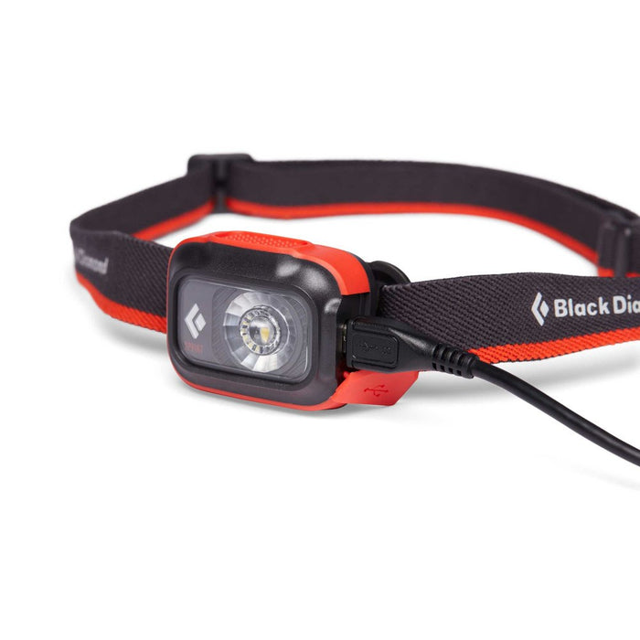 Black Diamond Sprint 225 Черно, оранжево LED фенерче с лента за глава