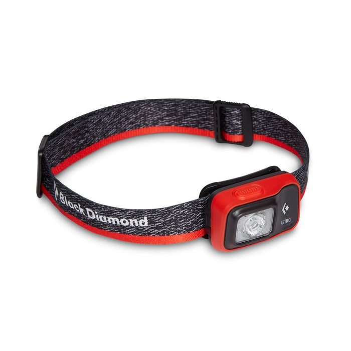 Фенер Black Diamond Astro 300 черен, червен с лента за глава