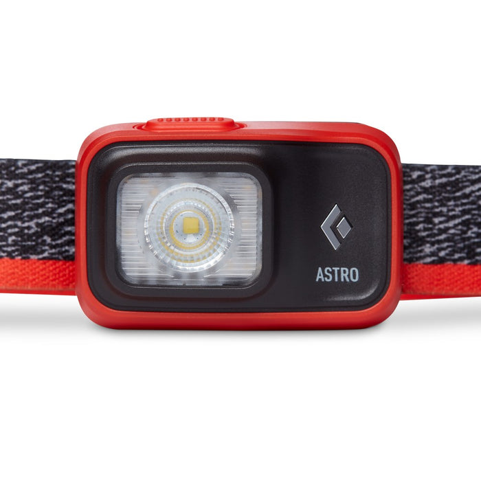 Фенер Black Diamond Astro 300 черен, червен с лента за глава