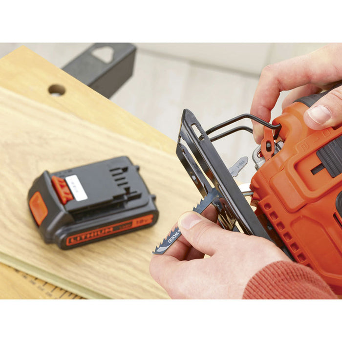 АКУМУЛАТОРЕН ПРОБОДЕН ТРИОН BLACK&DECKER BDCJS18N-XJ
