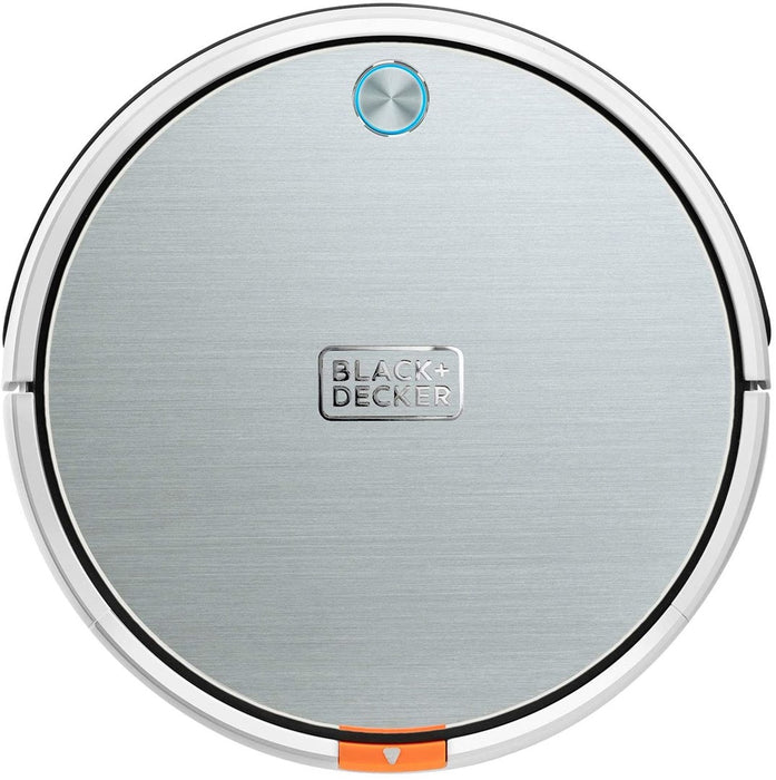 Прахосмукачка робот Black+Decker BXRV500E (сребристо-бяла)