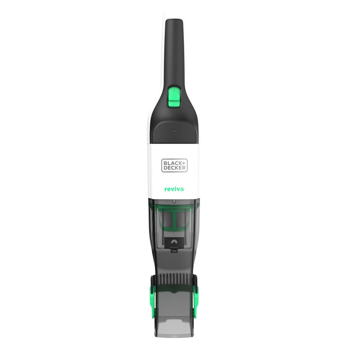 Ръчна прахосмукачка Black & Decker REVHV8C-QW черна, бяла без торба