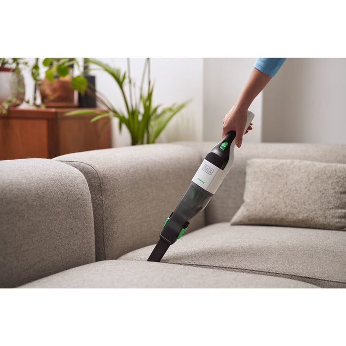 Ръчна прахосмукачка Black & Decker REVHV8C-QW черна, бяла без торба
