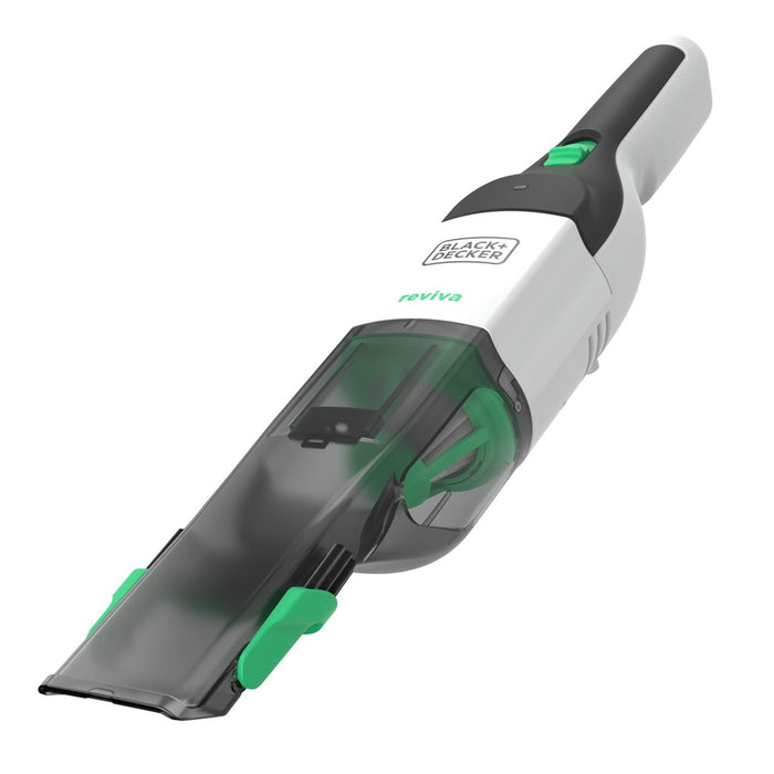 Ръчна прахосмукачка Black & Decker REVHV8C-QW черна, бяла без торба